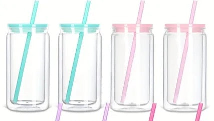 16oz Snowglobe Tumbler (NO HANDLE)